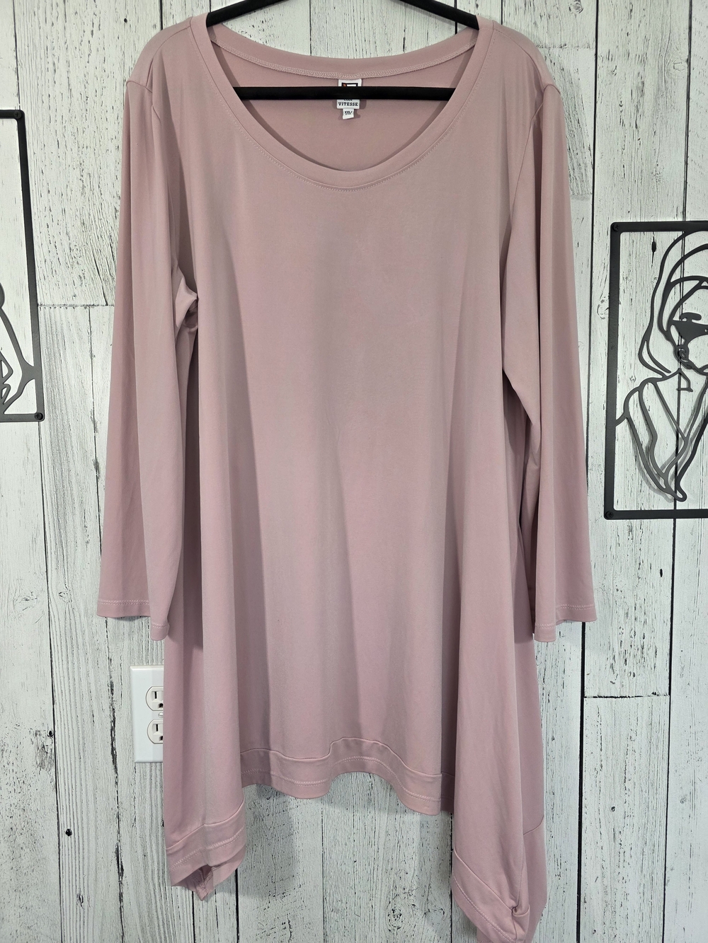 Code Vitesse Made in Canada Oversized Tunic Top XXL Fall Layering